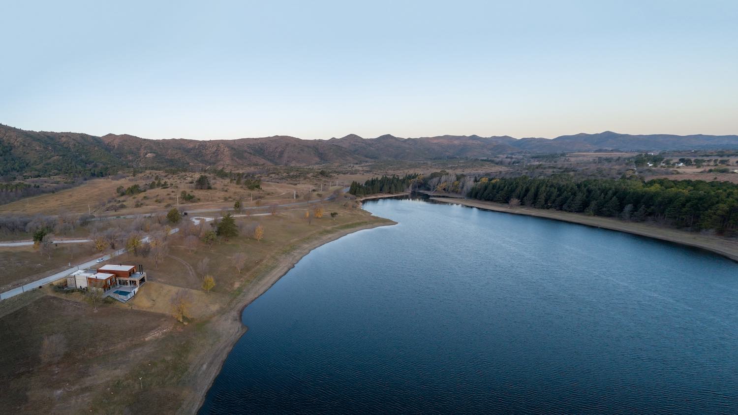 river view from above